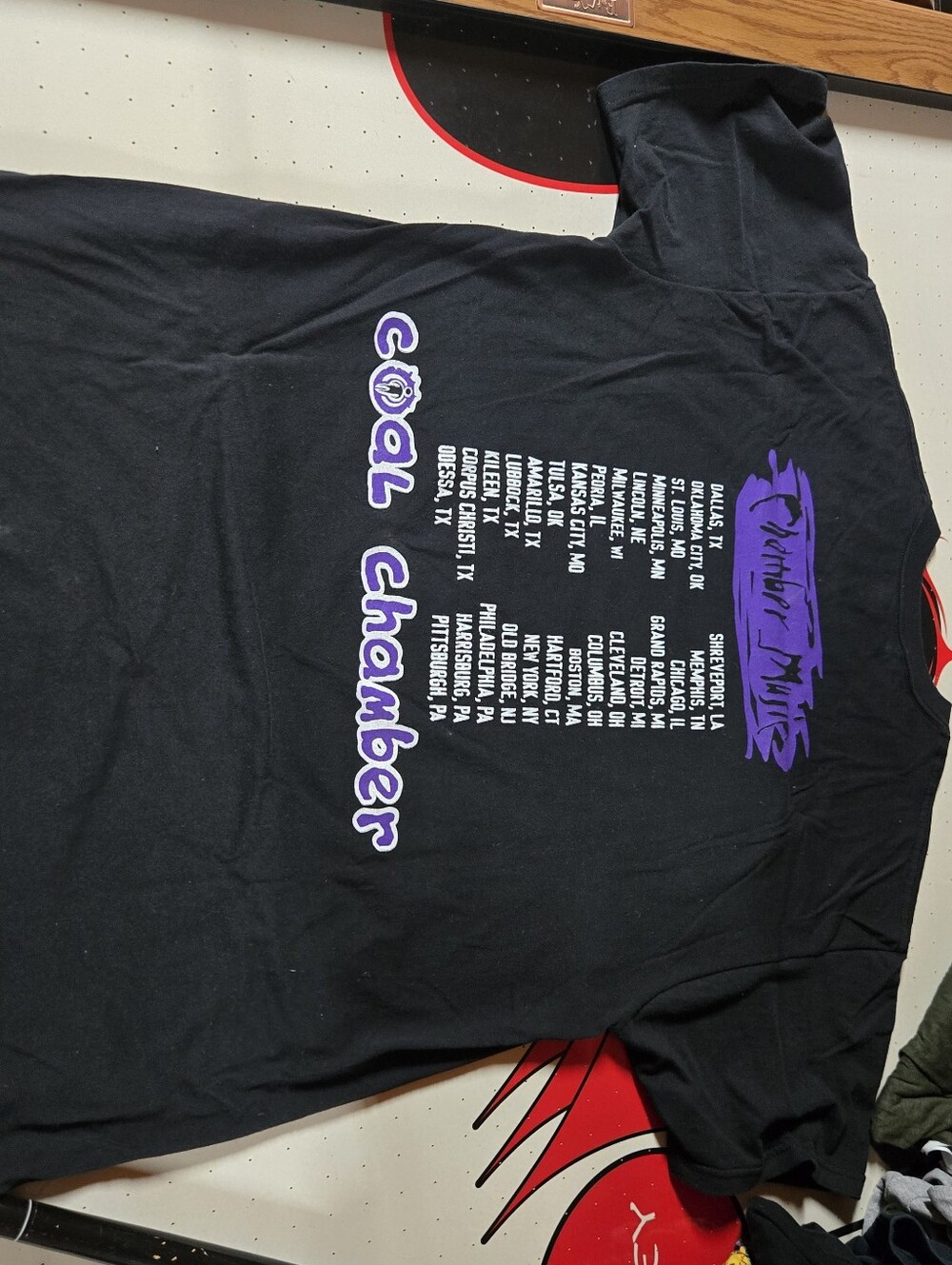 Coal Chamber Chamber Music Tour Shirt 1999 Y2k - Picture 3 of 6